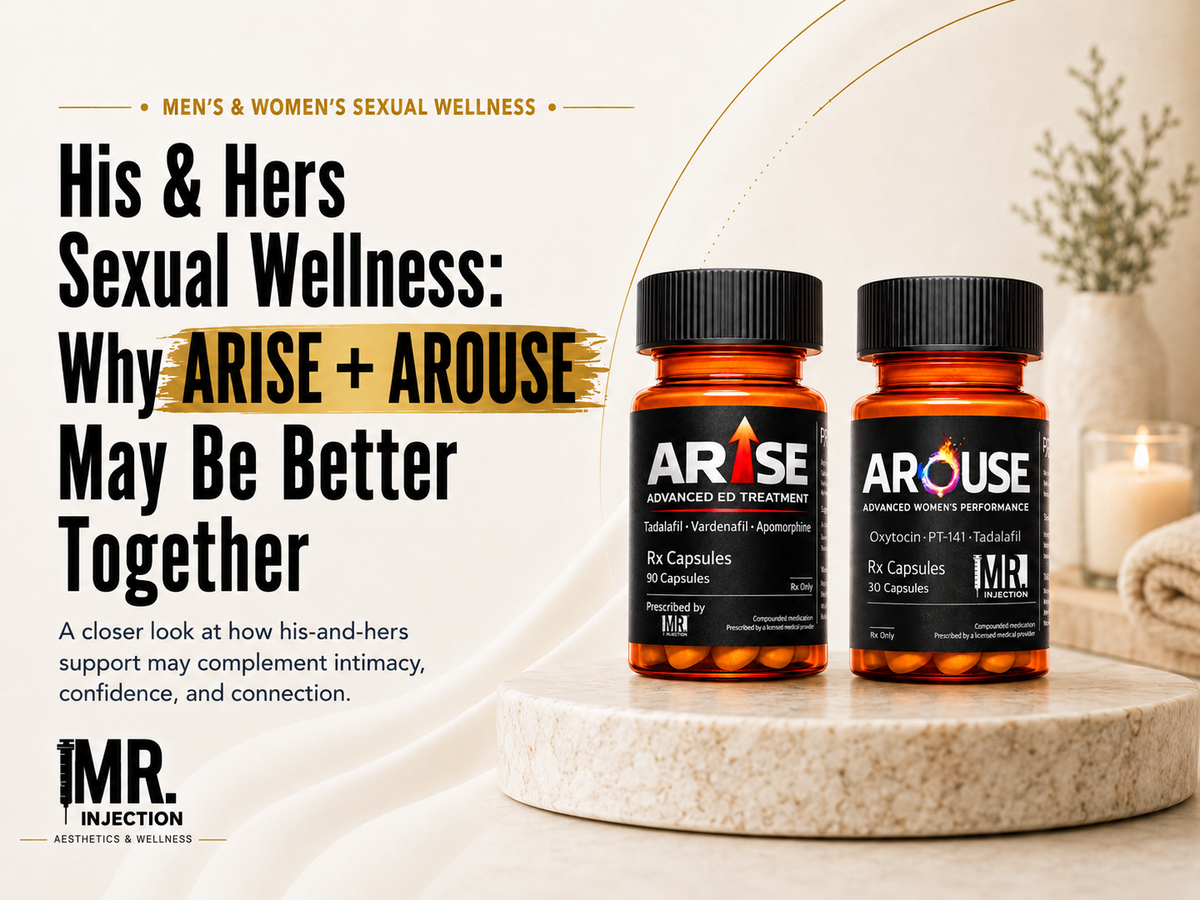 His & Hers Sexual Wellness: Why ARISE + AROUSE May Be Better Togethe