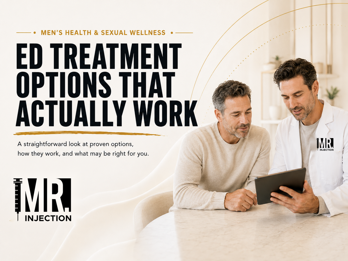 ED Treatment Options That Actually Work