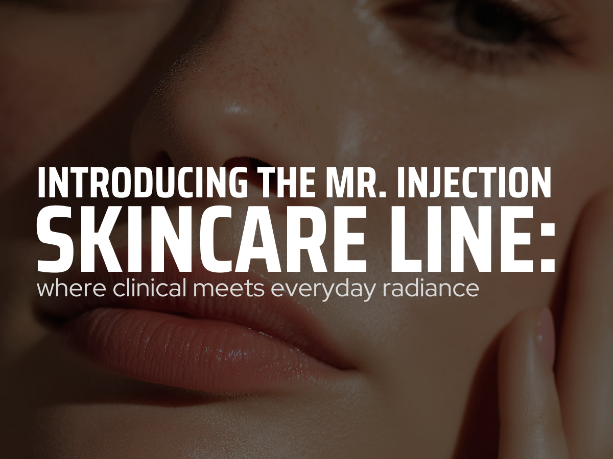 Introducing the Mr. Injection Skincare Line_ Where Clinical Meets Ever