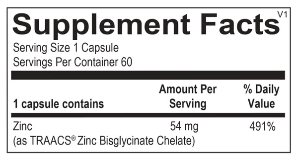 Reacted Zinc