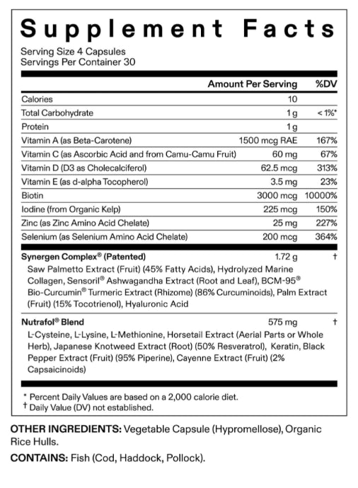 Nutrafol Men: 3 month